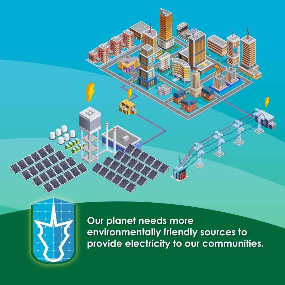 Our Planet needs more environmentally friendly sources to provide electricity to our communities