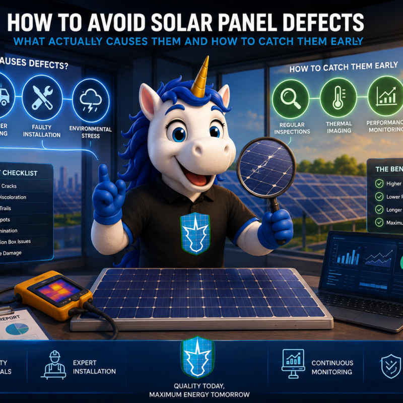 How to Avoid Solar Panel Defects