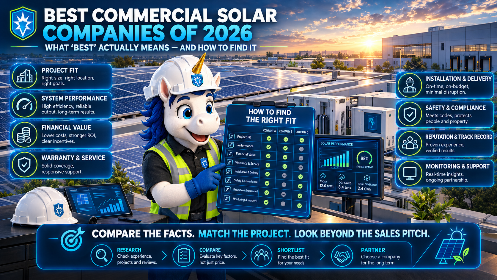 Best Commercial Solar Companies of 2026 | What to Look For